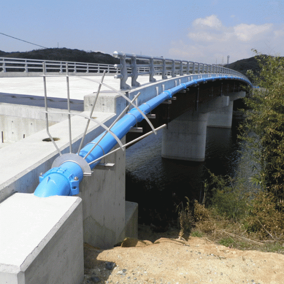 県道西岐波吉見線配水管布設替工事　