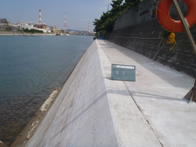 工事完成（上流側を望む）