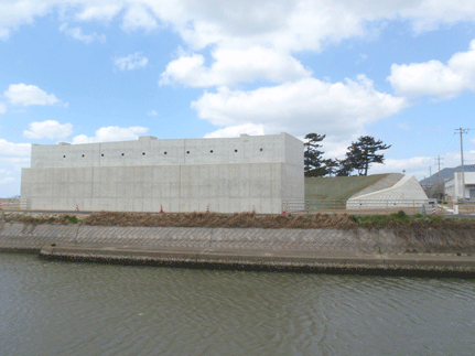 安岡地区改良工事