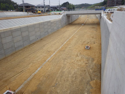 下関北バイパス武久地区第１１改良工事　完成