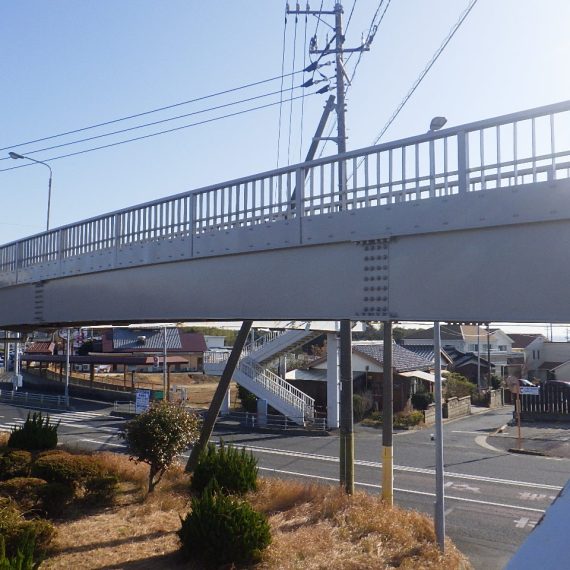 令和3年度一般県道宇部空港線(大沢歩道橋)道路附属物(長寿命化メンテ 修繕)地補工事 第1工区